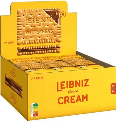 Produktbild von Leibniz Cream Choco 18x2er