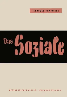 Obrázok produktu pre Das Soziale im Leben und im Denken