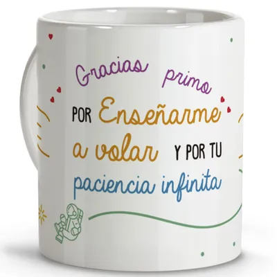 Keramik-Kaffeetasse mit Spruch, 330 ml, modern, spülmaschinenfest