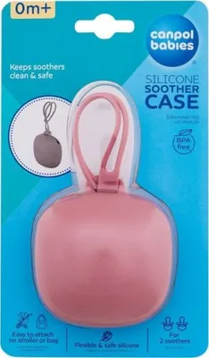 Zdjęcie produktu dla Canpolbabies CANPOL BABIES silikoninis čiulptuko dėklas, 51/402_pin