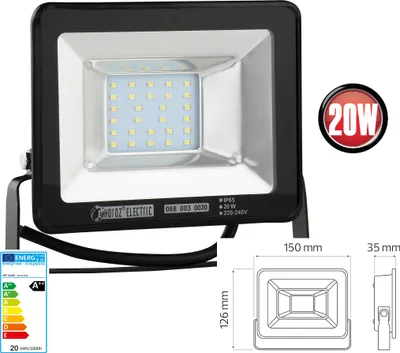 Produktbild von Fluter 20 Watt Kaltweiss
