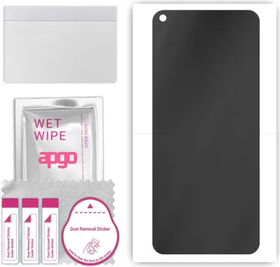 Produktbild von apgo Hydrogel Blickschutzfolie, Matt, kompatibel mit Oppo A72N 5G, Privacy Displayschutzfolie, Schutzfolie mit Positionierhilfe, Anti-Spy, kratzfest, einfache Montage