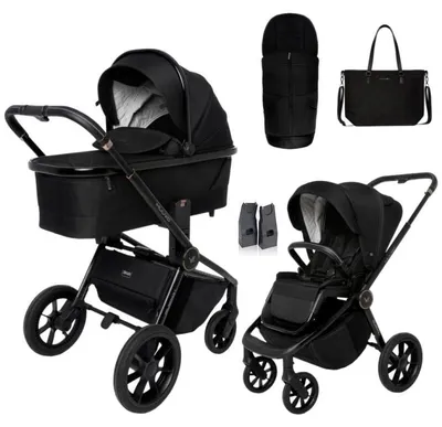 Zdjęcie produktu dla Muuvo Quick SE 2 wózek wielofunkcyjny 2w1 Platinium Black