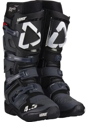 Zdjęcie produktu dla Wodoodporne buty motocrossowe Leatt 4.5 HydraDri, czarny/szary, 43