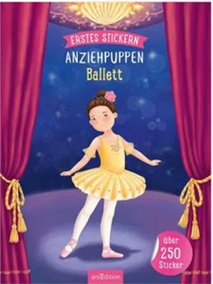 Produktbild von Erstes Stickern Anziehpuppen - Ballett
