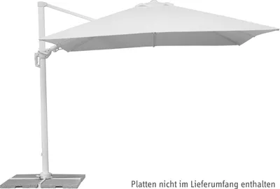 Immagine prodotto di Ombrellone Schneider a semaforo RHODOS TWIST BIANCO circa 300 x 300 cm, bianco
