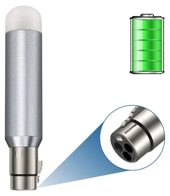Image de Récepteur DMX512 sans fil, tension d'entrée 5 V, distance de communication 400 m, consommation électrique 5 W, capacité de batterie 600 mAh,  CE et RoHS