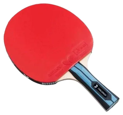 Produktbild von Butterfly - "Team Challenger" Paddel PP16510 (Einheitsgröße) (Schwarz/Rot)