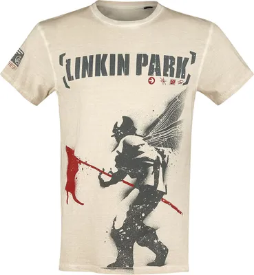Produktbild von Linkin Park T-Shirt Herren Hybrid Theory altweiß M