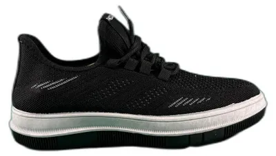 Produktbild von nan Sneaker schwarz bequeme Freizeitschuhe Gr. 40