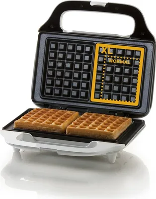 Obrázok produktu pre Domo DO9133W, 2 wafle/waflí, Štvoruholník, Biela, 900 W, 320 mm, 120 mm