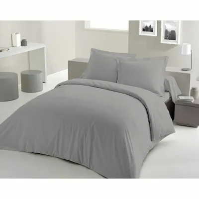 Image de Patura Lovely Home, 220x240cm, 100% bumbac, gri deschis