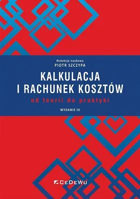 Imagen del producto de Kalkulacja i rachunek kosztow
