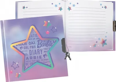 Produktbild von Barbie1 wiederverschließbares Tagebuch STARPAK 514200