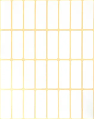 Produktbild von Etiketten 38x14mm VE=5x928 Stück weiß