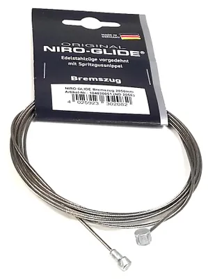 Produktbild von Fasi Brems-Innenzug Niro-Glide, mit Doppelnippeln, 2050mm