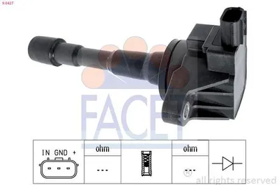 Produktbild von FACET 9.6427 Zündspule für HONDA Jazz III Schrägheck (GE, GG, GP, ZA) INSIGHT (ZE)
