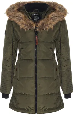 Produktbild von Geographical Norway Damen Steppjacke Winterjacke G-Blustery, Khaki, Größe S