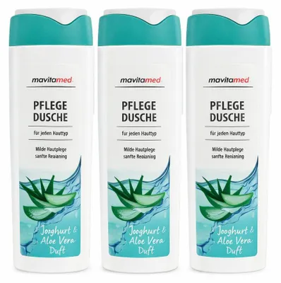 Produktbild von Marvita Duschgel Joghurt Aloe Vera mild Pflege Dusche 300 ml ( 3 pack)