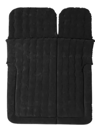 Produktbild von Autoluftmatratze – Automatratze für den Rücksitz – Luftmatratze für das Auto – Matratze für das Auto – 174x118 cm – Schwarz