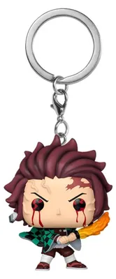 Productafbeelding van Demon Slayer - Tanjiro Kamado sleutelhanger Funko Pocket POP!