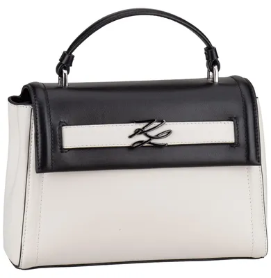 Produktbild von Karl Lagerfeld Handtasche K/Autograph SM Top Handle Colorblock 24 x 17 x 9