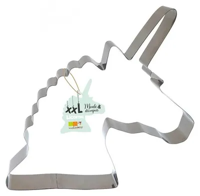 Produktbild von Scrapcooking 1982 - XXL Einhorn Ausstechform aus Edelstahl - 30 x 16,5 x 5 cm -