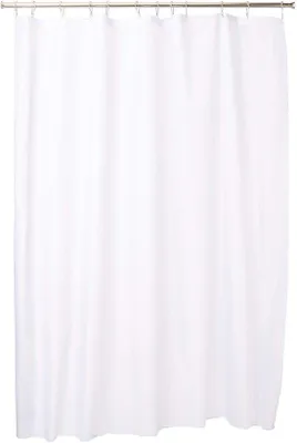 Imagen del producto de Ibenzoa® - Cortina de ducha, repelente al agua y resistente al moho, de poliéster, 183 x 183 cm, con anillas reforzadas y borde con peso