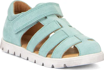 Produktbild von Froddo Keko Kinder Sandalen mit Klettverschluss, geschlossener Zehenbereich, Mint, EU 31