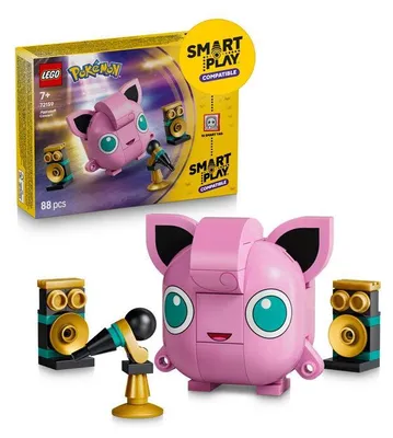 Immagine prodotto di LEGO Pokémon 72159 - Set da costruzione Rondoudou, concerto compatibile con SMART Play™ - Adatto ai bambini dai 7 anni in su