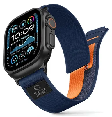Image de Bracelet Tech-Protect Nylon Elite pour Apple Watch 4-10 SE Ultra 44-49 mm