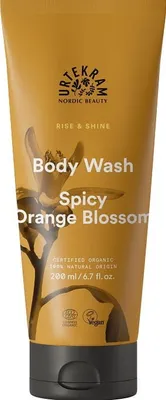Produktbild von Urtekram Rise & Shine Spicy Orange Blossom, Duschgel, 200 ml, Erwachsene, Frauen, Körper, Universal