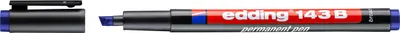 Obrázek produktu pro Edding 143 003 143 B - OHP fix, permanentní, 1-3 mm, modrý
