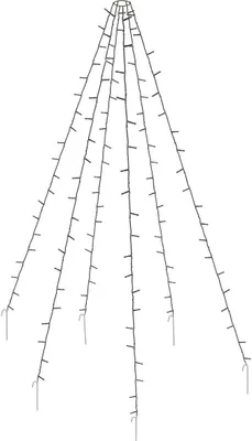 Produktbild von 1.01 Fahnenmast Beleuchtung - H 800 cm - 400 LED
