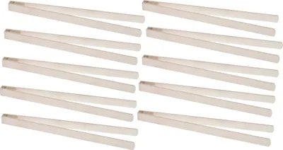 Produktbild von Toastzange aus Holz für Salate Grill 26cm 10 Stück