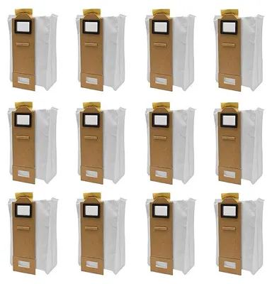 Produktbild von 12 Stück für Roborock s7 Staubbeutel Set, für Roborock S7/T7S/ T7/S7 Maxv/T7s Plus Ultra Staubbeutel Beutel, Staubsaugerbeutel für Xiaomi Roborock, Absaugstation Zubehör