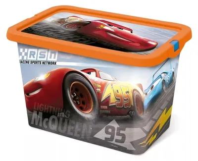 Produktbild von Disney Cars Future Race Plastik-Aufbewahrungsbox 7 L