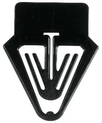 Produktbild von Kartenreiter 25mm VE=15 Stück schwarz