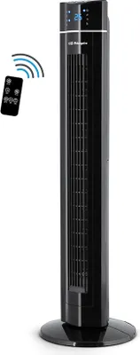Produktbild von Orbegozo TWM 1009, Haushaltsturmventilator, Schwarz, Flur, 60°, 8 h, LED