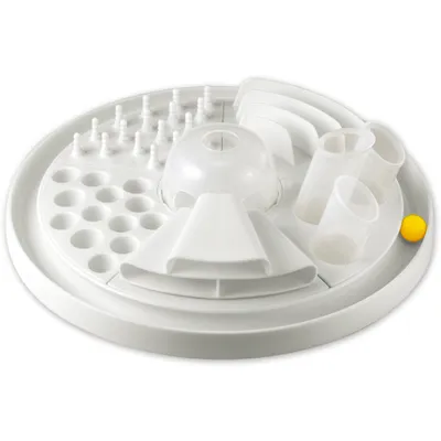 Image de EDUPET 05005AA Cat Love jouet pour chat interactif Cat Center, blanc