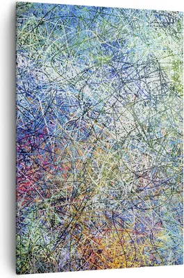 Produktbild von Bild auf Leinwand - Leinwandbild - Einteilig - Abstraktion modern - 70x100cm - Wand Bild - Wanddeko - Wandbilder - Leinwanddruck - Wanddekoration - Leinwand bilder - Wandbild - PA70x100-3668