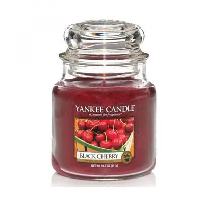 Image de Yankee Candle Cerise noire moyen 411g