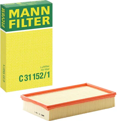 Produktbild von MANN Luftfilter für Audi 80 90 100 200 VW Golf 2 Jetta 2 Passat