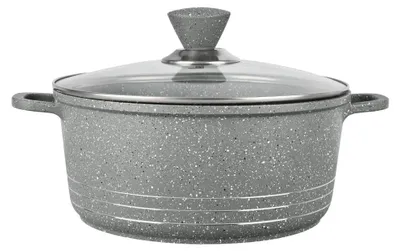 Sokpotset aus gegossenem Aluminium, antihaftbeschichtet, 20 cm