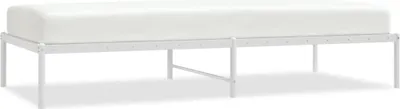 Produktbild von Bettgestell Metall Weiß 90x200 cm