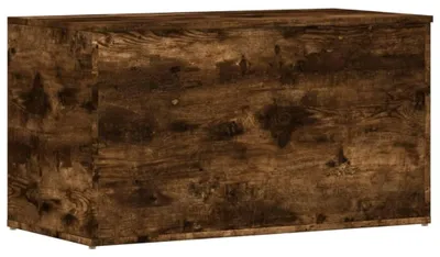 Image de Coffre de rangement en bois au design moderne