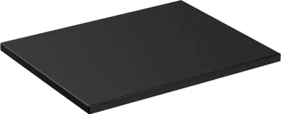 Image de Plan vasque NOXERA – 60 cm – Noir mat – Pour vasque à poser – Finition MDF et PVC