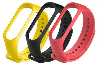Obrázek produktu pro Xiaomi Mi Band Strap 3/4 (yellow, black, red)