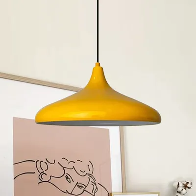 Produktbild von Pendelleuchte Champion, E27, Ø35 Kinderzimmer Lampe Schlafzimmer Lamp, Deckenleuchte Metall, Wohnzimmerlampe Hängelampe, Moderne Esszimmerlampe Kuppel