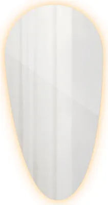 Produktbild von Nieregularer LED Schminkspiegel Tropfen Make-up Badezimmer 50 x 100 cm
